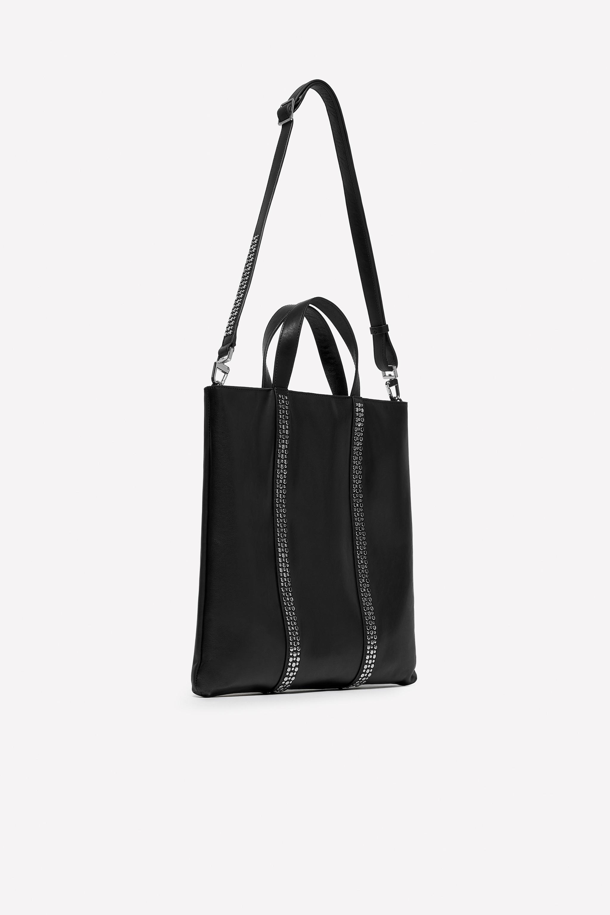 LUDOVIC DE SAINT SERNIN x ZARA LEATHER SHOPPER BAG